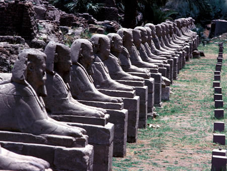 LUXOR SPHINXES
